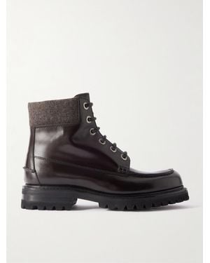 Church's Padstow Glossed-Leather Boots - Black