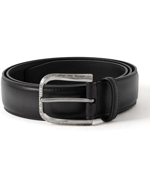 Berluti 3.5Cm Scritto Venezia Leather Belt - Black
