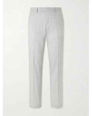MR P. Straight-leg Linen And Wool-blend Suit Trousers - White
