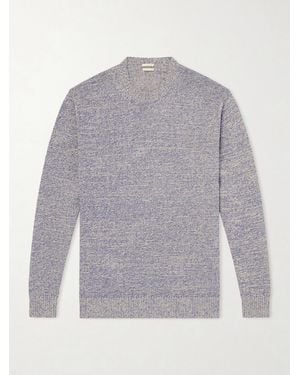 Massimo Alba Dustin Cotton Jumper - Grey