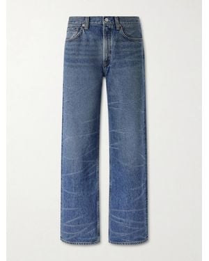 Agolde Luka Straight-Leg Jeans - Blue