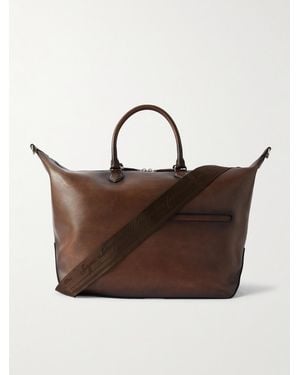 Berluti Toujours Weekender aus Venezia-Leder - Braun