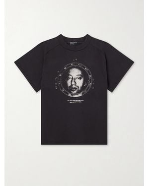 Enfants Riches Deprimes Serge Printed Cotton-Jersey T-Shirt - Black