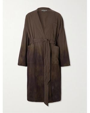 Our Legacy Emporio Armani Trench - Marrone