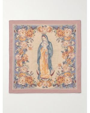 Kapital Peckish Maria Printed Cotton-voile Bandana - Natural