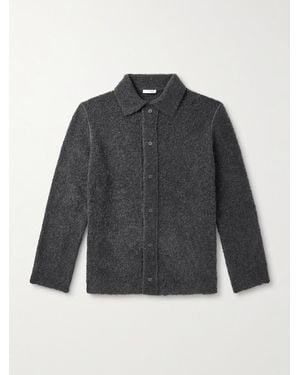 The Row Novak Cardigan aus Bouclé aus einer Mischung aus Kaschmir - Grau