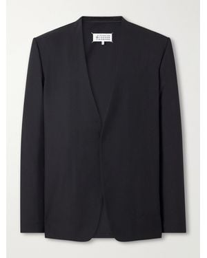 Maison Margiela Virgin Wool-Twill Jacket - Black