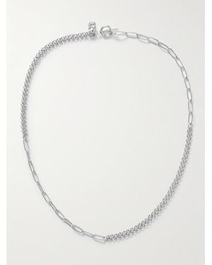 Paul Smith Tone Chain Necklace - White