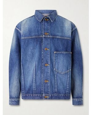Needles Darts Bottom Denim Jacket - Blue
