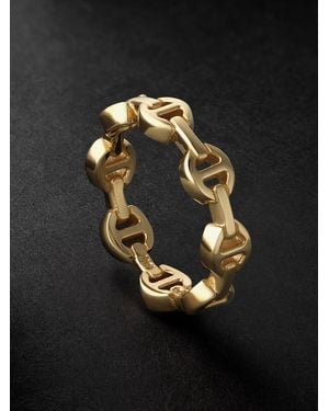 Hoorsenbuhs Dame Tri-Link 18-Karat Ring - Black