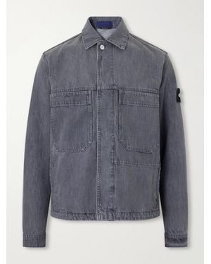 Stone Island Denim Organic Cotton Jacket - Blue