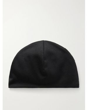 Literary Sport Langston Merino Wool-Blend Beanie - Black