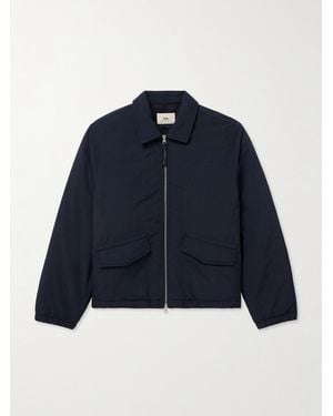 Folk Padded Nylon-Ripstop Bomber Jacket - Blue