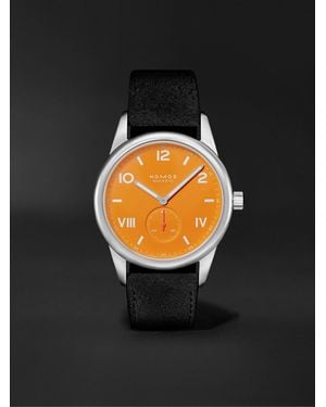 Nomos Club Campus Hand-Wound Stainless Steel Watch, Ref. 729 - Nero
