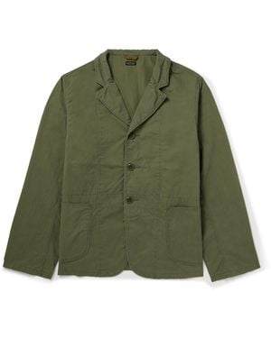 Kapital Cotton-Blend Ripstop Jacket - Green