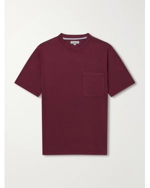 Canali Cotton-Jersey T-Shirt - Red