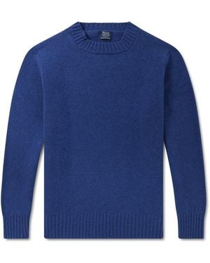 William Lockie Wool Sweater - Blue