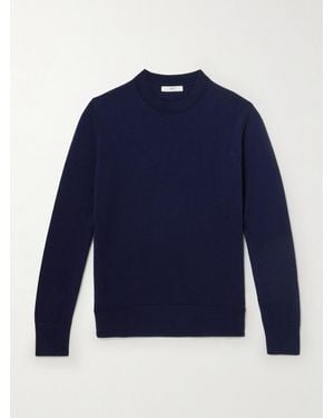 MR P. Curtis Cashmere Jumper - Blue