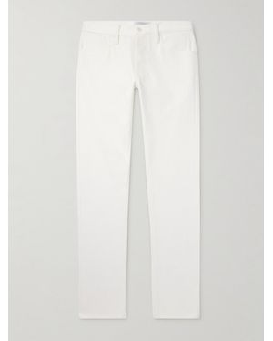 Gabriela Hearst Anthony Slim-Fit Straight-Leg Organic Jeans - White
