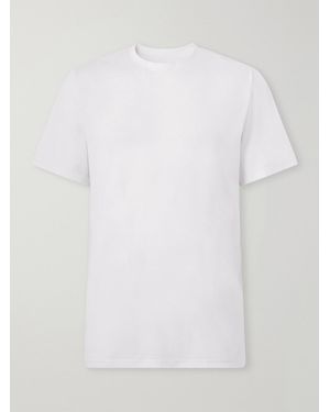 Literary Sport James Wool-Blend T-Shirt - White