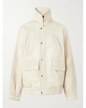 Enfants Riches Deprimes Prince Phillip's Childhood Leather Jacket - Natural