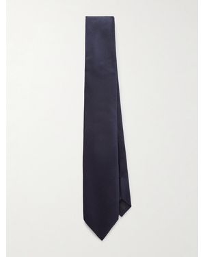 Tom Ford 8Cm Silk Tie - Blue