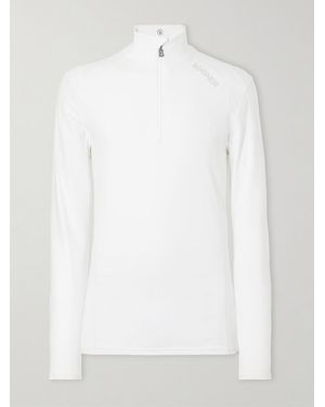 Bogner Harry Stretch-jersey Half-zip Ski Mid-layer - White