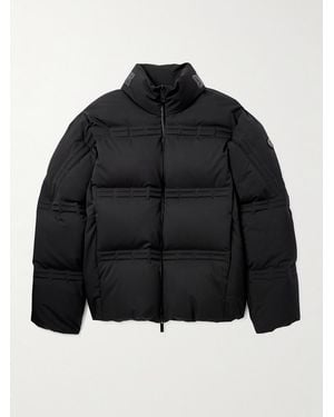 Moncler Genius Asap Rocky Logo-Appliquéd Quilted Twill Down Jacket - Black