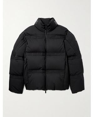 Moncler Genius Asap Rocky Logo-Appliquéd Quilted Twill Down Jacket - Black
