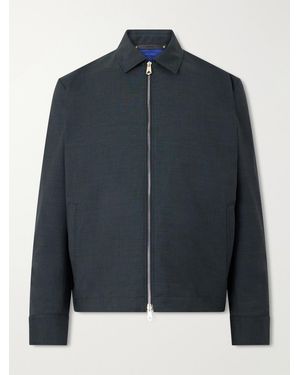 Paul Smith Wool Bomber Jacket - Blue