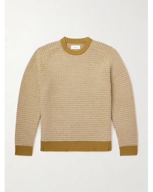 MR P. Wool And Cashmere-Blend Sweater - Natural