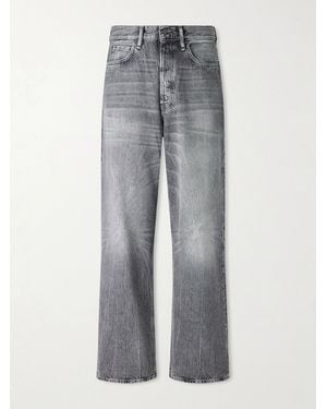 Acne Studios 1981 U Gothik Wide-Leg Jeans - Grey