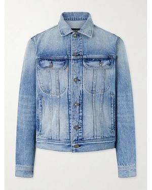 Tom Ford Iconic Denim Jacket - Blue