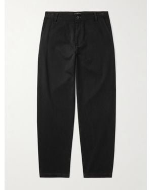 A.P.C. Pantaloni Chino A Gamba Dritta - Nero