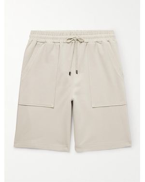 Zimmerli of Switzerland Straight-Leg Stretch-Modal And Cotton-Blend Jersey Drawstring Shorts - Natural