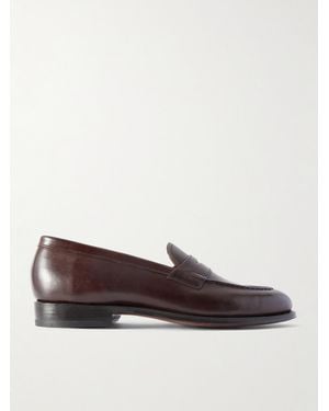 Grenson Lloyd Leather Penny Loafers - Brown