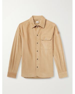 Moncler Cotton-Corduroy Shirt - Natural