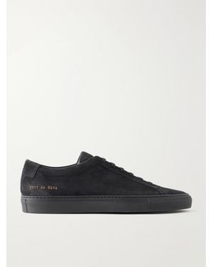 Common Projects Achilles Suede Sneakers - Black