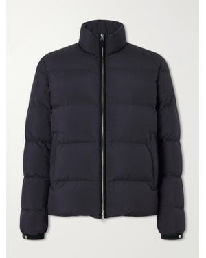 ZEGNA Quilted Padded Shell Down Jacket - Blue