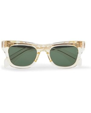 Jacques Marie Mage Dealan Square-frame Acetate Sunglasses - Green