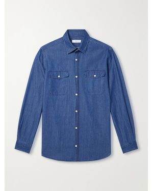Boglioli Denim Shirt - Blue