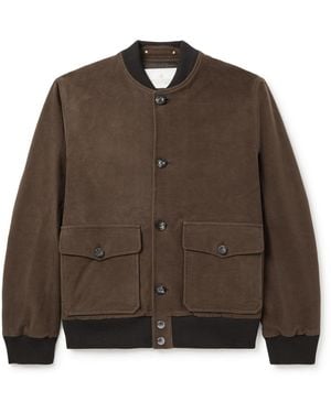 Private White V.c. The Moleskin Cotton-Blend Jacket - Brown