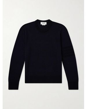 Thom Browne Milano Stitch Wool - Blue