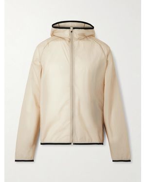 District Vision Milli Ultralight Ripstop Hooded Jacket - Natural