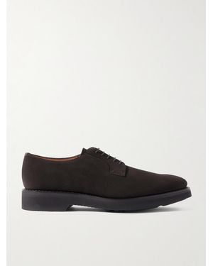 Church's Stratton I Suede Derby Shoes - Black