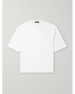 Loro Piana Tremezzo Sea Island Cotton-Jersey T-Shirt - White