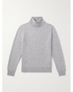 Altea Cashmere Rollneck Sweater - Grey