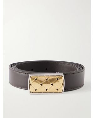 Bottega Veneta 2.5cm Leather Belt - Brown