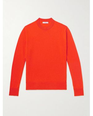 MR P. Curtis Cashmere Jumper - Red