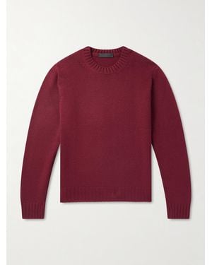 Saman Amel Gio Cashmere Jumper - Red
